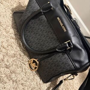 Michael Kors Black and Gold purse